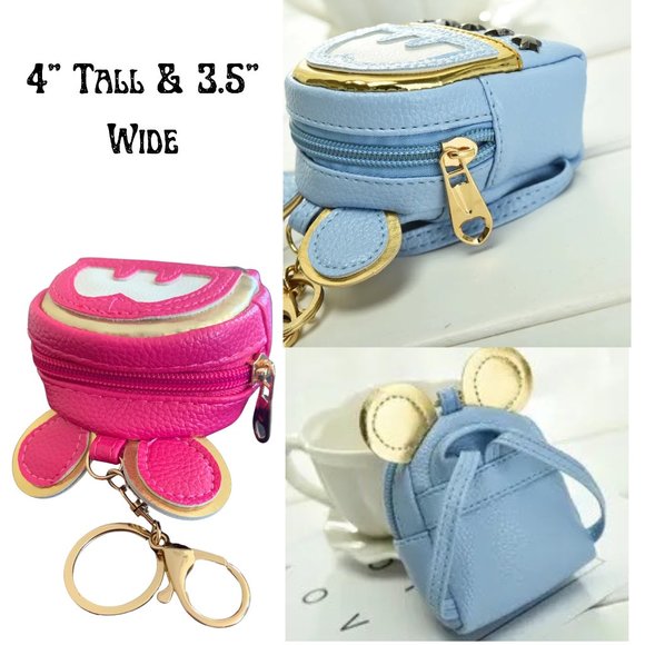 key bag, coin purse, mini  Backpacks, car key chain pendants ladies' wallets - Picture 2 of 6
